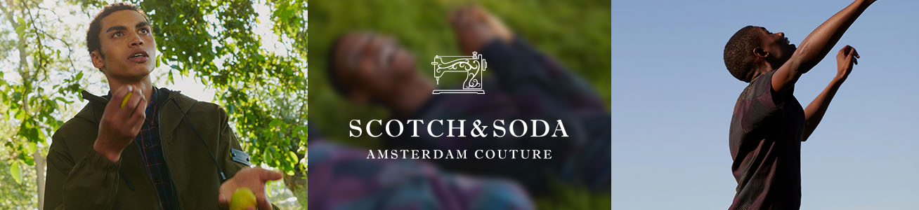 Wol Scotch and Soda Maat S herenkleding
