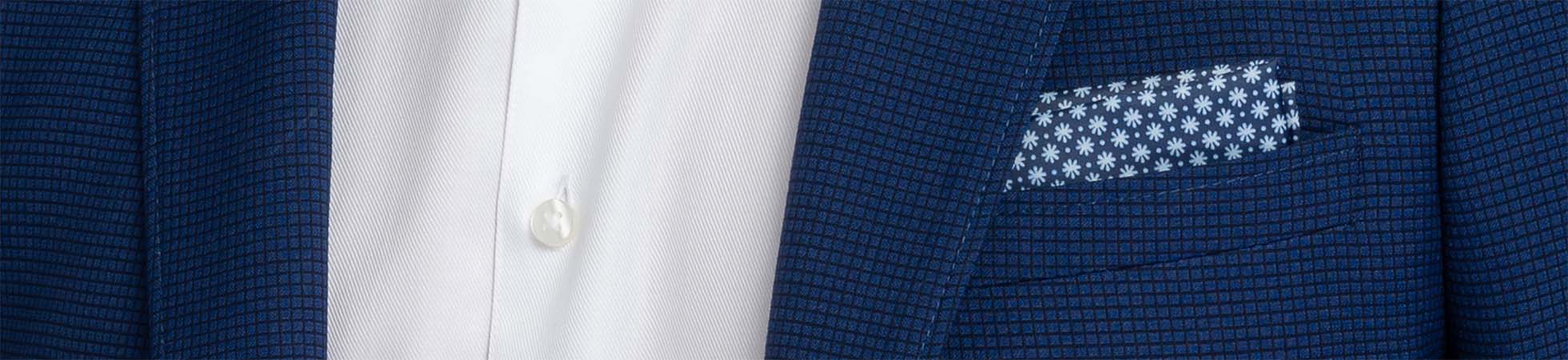 Blauwe Pochettes